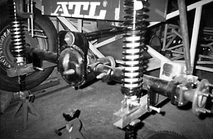 Rear axle detail